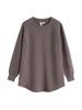 Plus Size Women's Winter Sweater: Round Neck, Long Sleeve, Fashion Base Layer (130-350 jin)