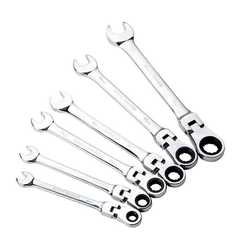 4S Auto Repair Tool Set: Hexagonal Adjustable Ratchet & Torque Wrenches (8-17mm)