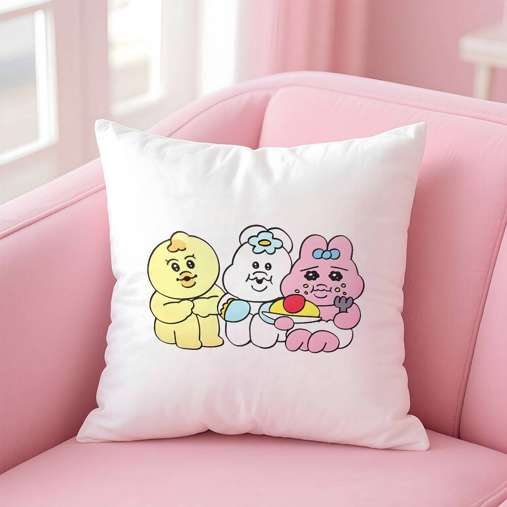 

Опанчу Усаги Наволочка с принтом Наволочка для гостиной Диванная подушка Чехол и декор для спальни 12x12Inch