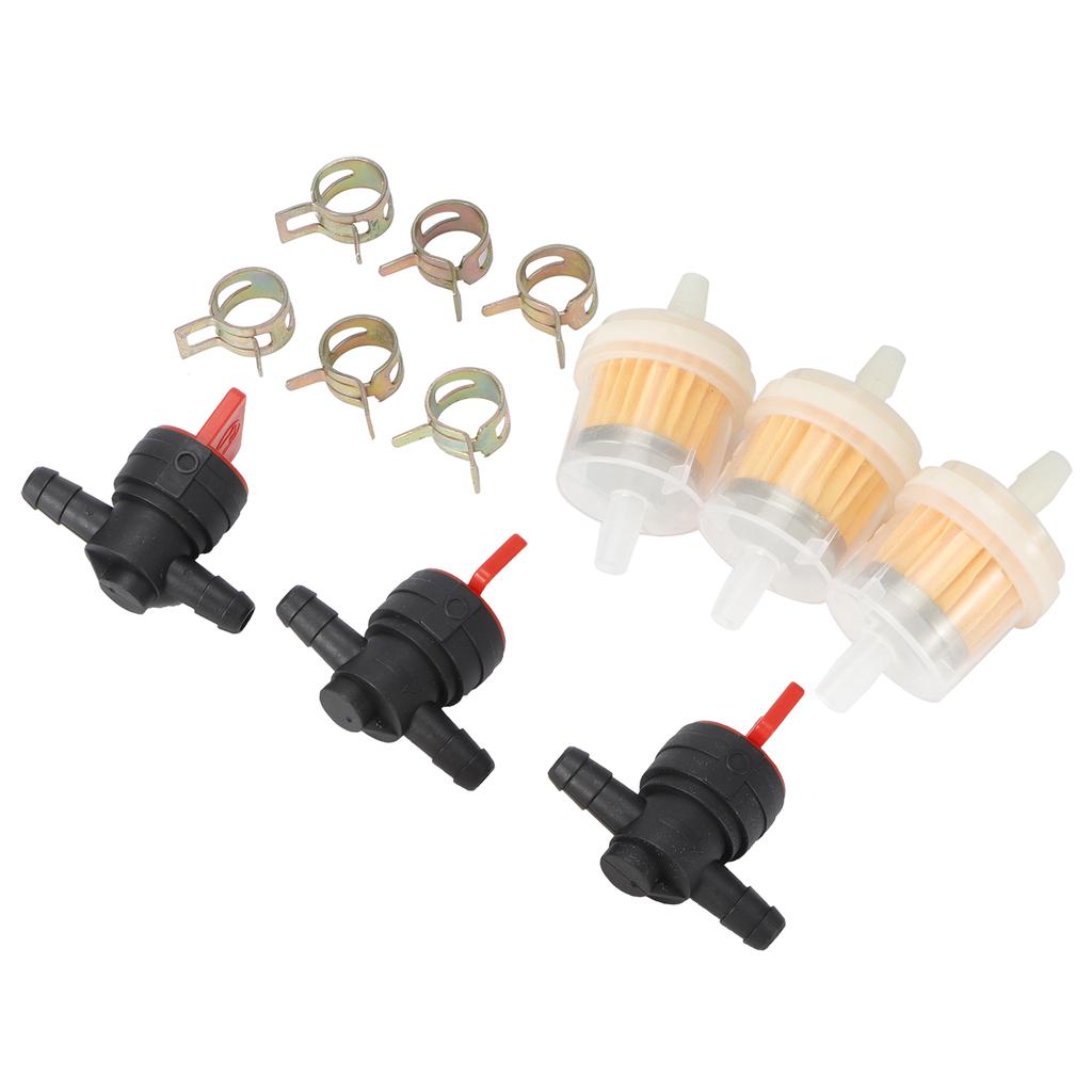 Sada uzávěrů filtru uzavíracího ventilu palivové nádrže G1/4 pro karburátor zahradní křovinořezu a sekačky na trávu