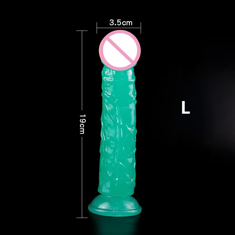 Luminous Simulation Dildo Realistic Penis For Women with Suction Cup XL Thick Couple Erotic Sex Anal Adult Toys for Men Toy