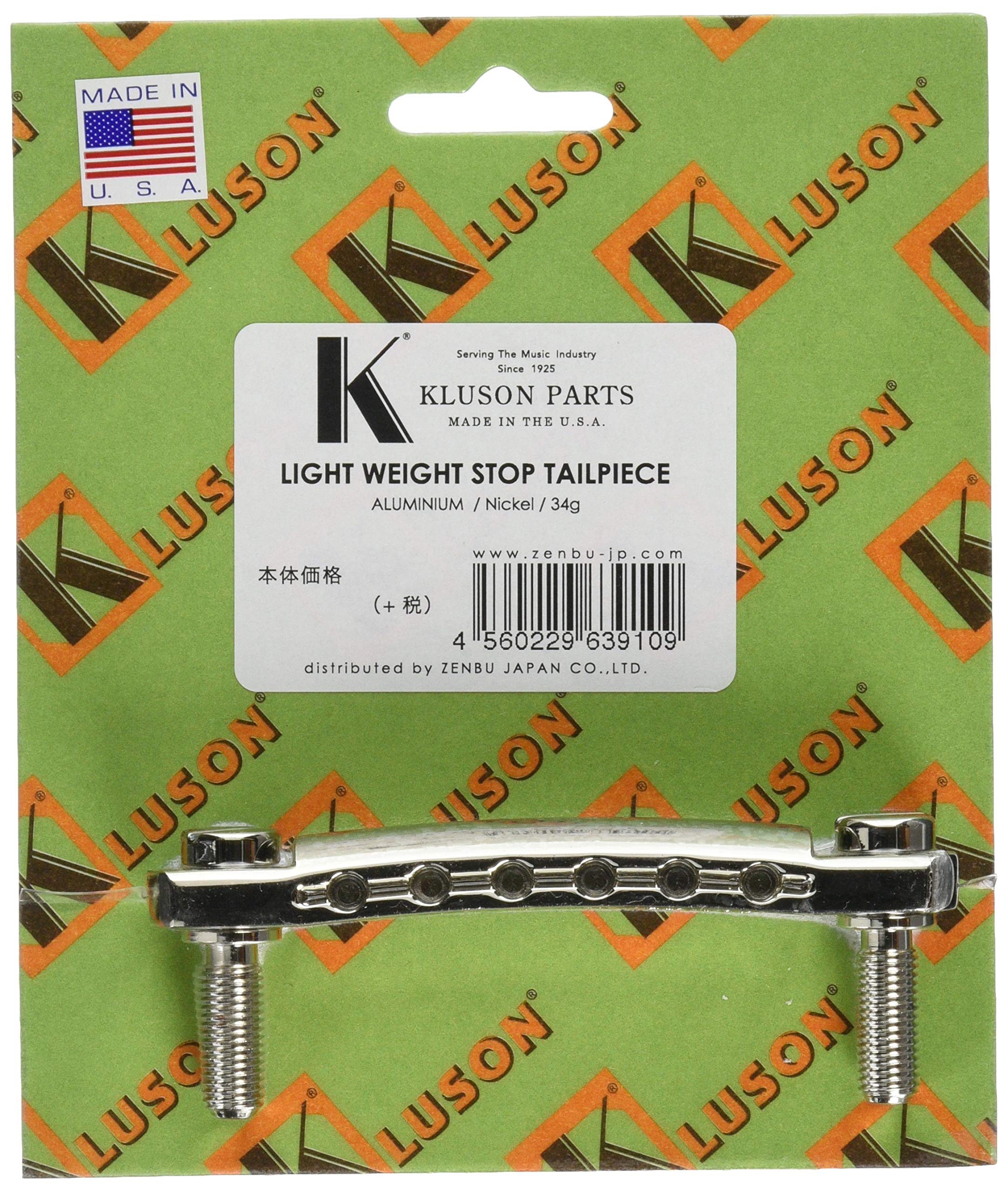 

KLUSON Vintage Light Weight Stop Tailpiece Алюминий Никель / / /