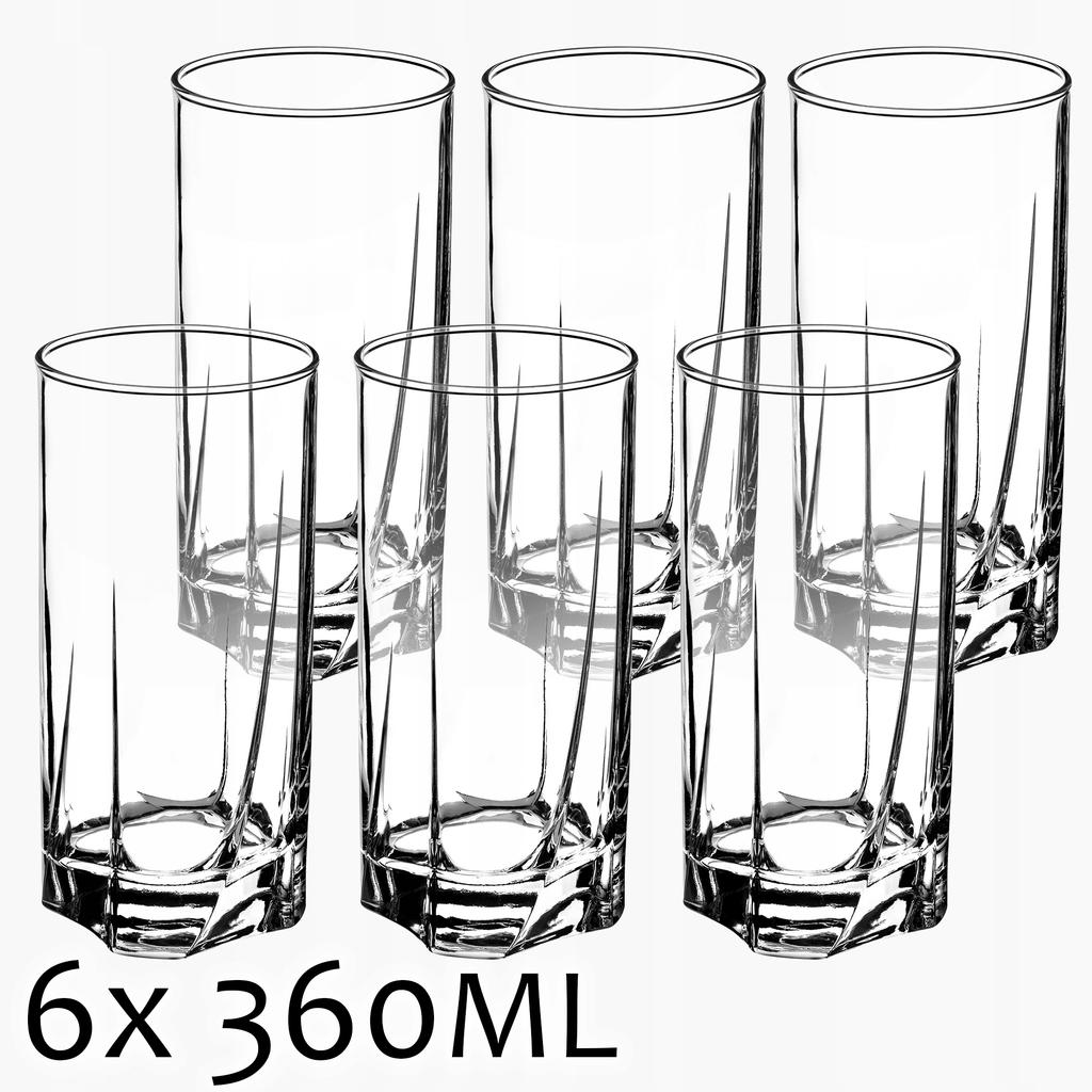 KADAX Glas für Getränke, Säfte, Drinks 380 ml