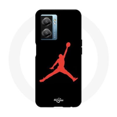 Case - Jordan - Oppo A77 5G - Logo 23 - Red Color - Soft