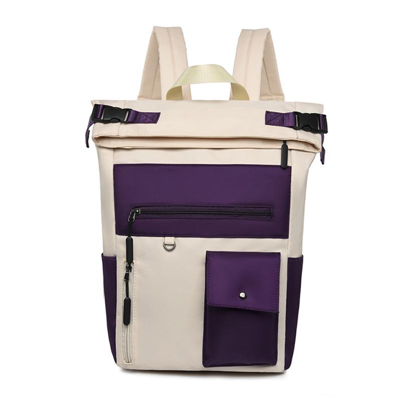 

Waterproof Unisex Business Backpack Fashion Oxford Student School Backpacks 13.4 Inch Laptop Bag Casual Travel Rucksack Mochila