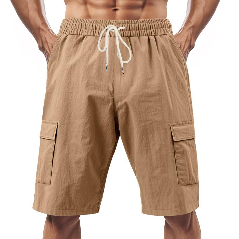 Men's Distressed Denim Shorts