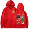 Rapper Bad Bunny Grafik Hoodie Debi Tirar Mas Fotos DTMF Welttournee 2026 Sweatshirt Herren Damen Vintage Bedrucktes Sweatshirt