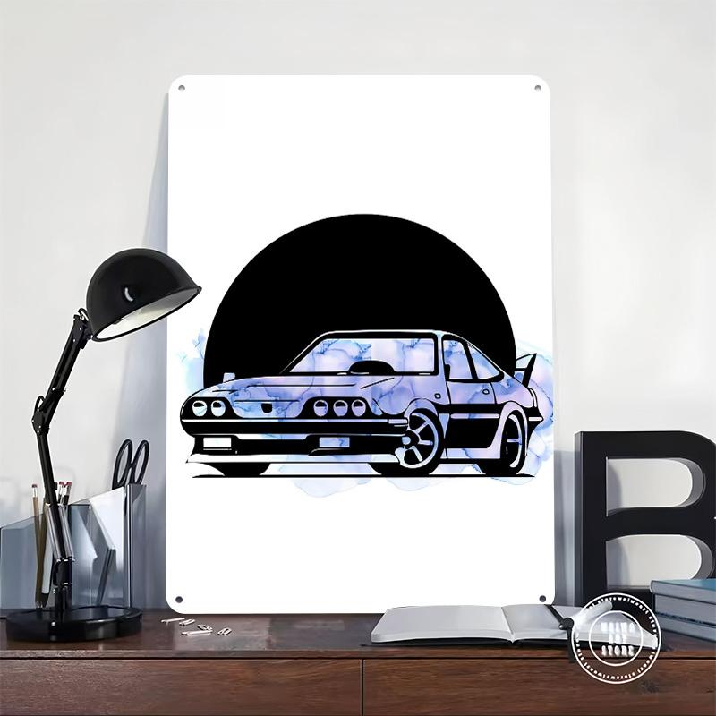 Car Metal Poster Customized Wall Art Retro Vintage Tinplate Signs for Man Cave Gamer Room Decoration At Home Bar Accessories