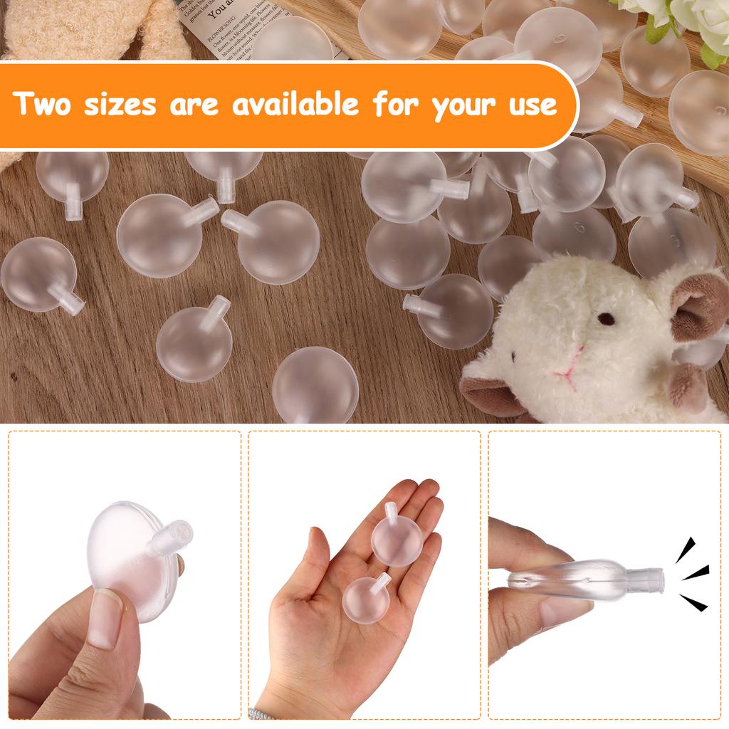 200Pcs Squeakers For Dog Toys Bulk 30mm 35mm Noise Maker Insert Replacement For Pet Supply Cat Toys Plastic Dog Toy Squeakers Fi