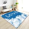 Valentine'S Day Sky Living Room Foyer Kitchen Floor Mat Pattern Support Fixed Zhi