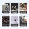 High-Precision Heavy-Duty Multipurpose Industrial Bench Drill and Mill Tap Machine