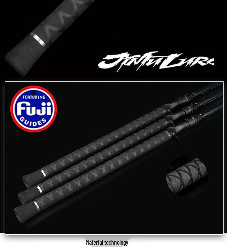 Jintu Xiaoyao Sword XH Thunder Blackfish Lure Rod - Super Hard, Long Cast, Fuji Ring