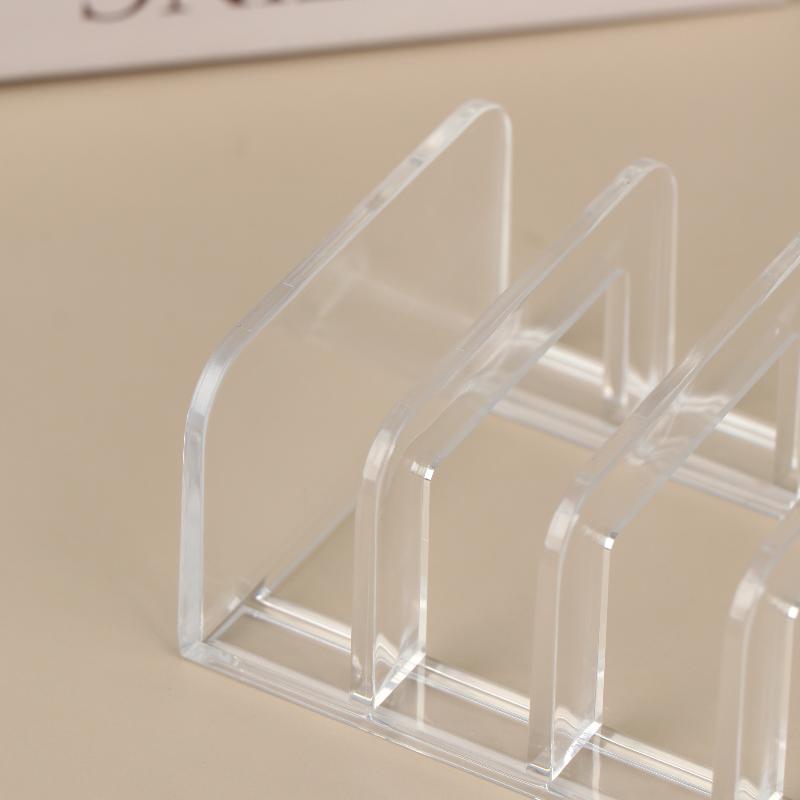 1Pcs Cd Display Rack Clear Acrylic Cd Holder Organizer Up To 14 Standard Cd Cases Media Shelf Storage Solution