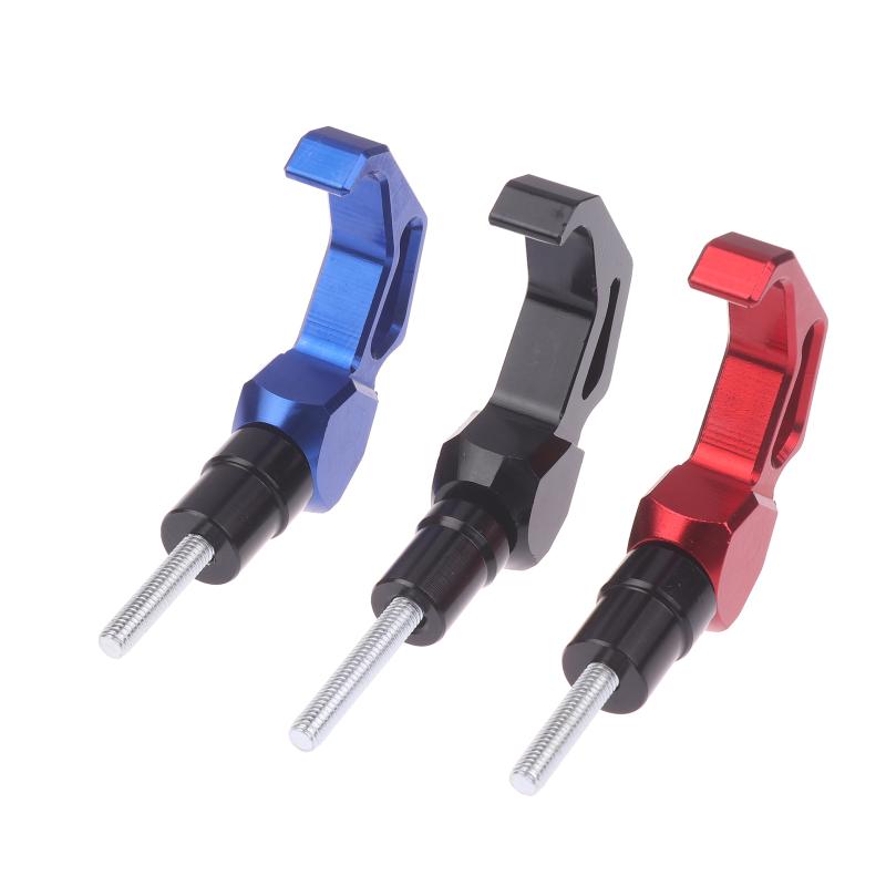 Motorcycle Bag Hanger CNC Aluminum Luggage Hook Helmet Holder AntiSlip Portable For Outdoor Adventure Touring