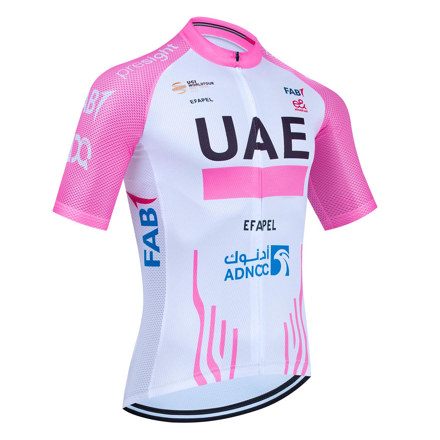 

Тур 2025 Джерсі команди UAE Cycling Чоловіче Жіноче Літнє Джерсі Майо для MTB Шосейного велосипеда Ropa Ciclismo Швидкосохнуча Велосипедна футболка Одяг 4XL Кіновар