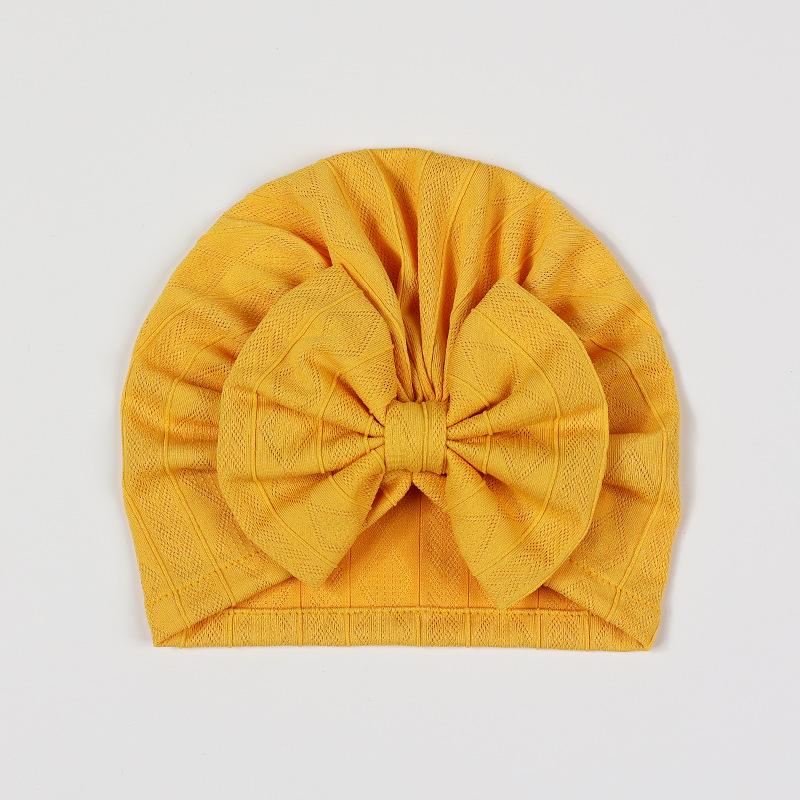 Baby Hat Girls Bowknot Cap Kids Beanie Newborn Photography Spring Autumn Summer Infant Turban Children Props