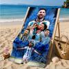 World Cup Celebration Messi Beach Towel, Quick-drying, Easy To Care For, Suitable for Both Fitness and Beach Vacations,Sports Essential