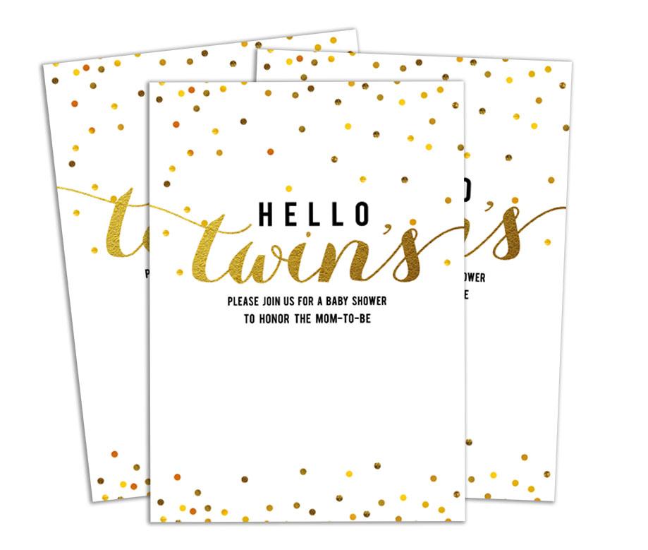 Darling Souvenir Einladungskarte für Babyparty, druckbar, zum Ausfüllen oder Beschreiben, blanko, Einladungen, Partyzubehör, 28 Stück