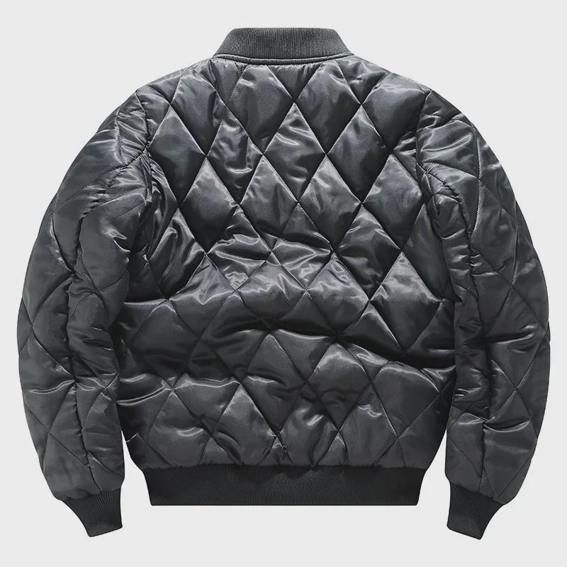 Men's Cross-Border MA-1 Flight Jacket - New Casual Embroidered Trendy Baseball Collar Top