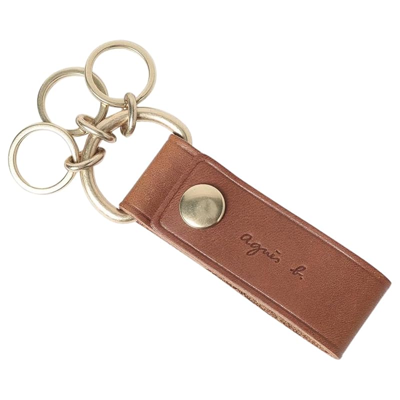 

[agnes b] key ring VAH11-02 men s Free Brown and others
