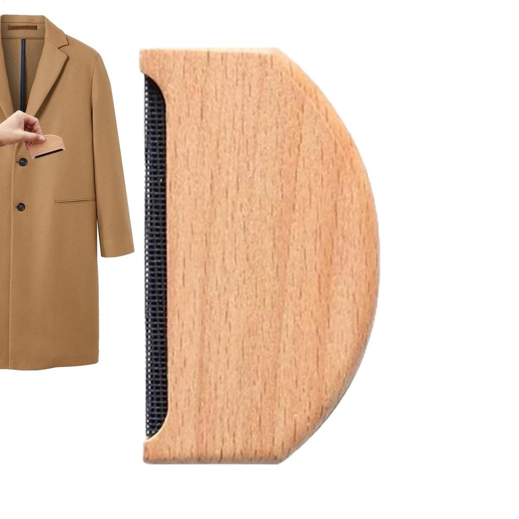 Lint Remover Wooden Washable Scraper Sweater Shavers To Remove Pilling For Clothing Sweater Pet Hair Fabric Coat Debris Removal