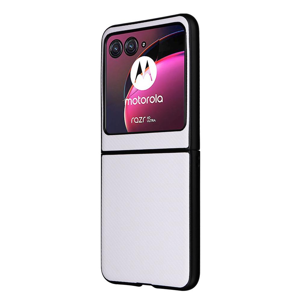Motorola Razr40 Ultra Retro Leather Grain Protective Phone Case