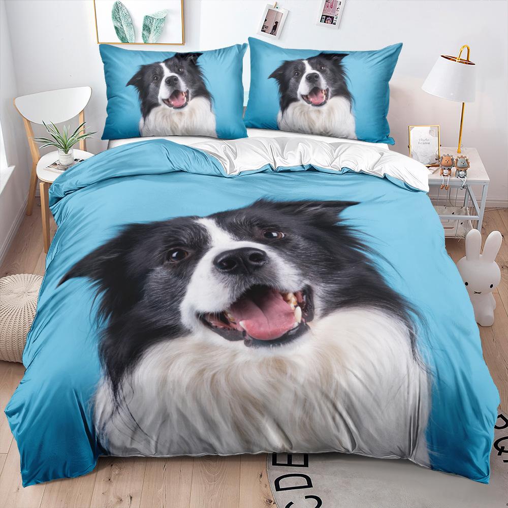 Impression technologie de la mode, impression numérique 3D, literie, housses de couette, taies d'oreiller, ensembles trois pièces