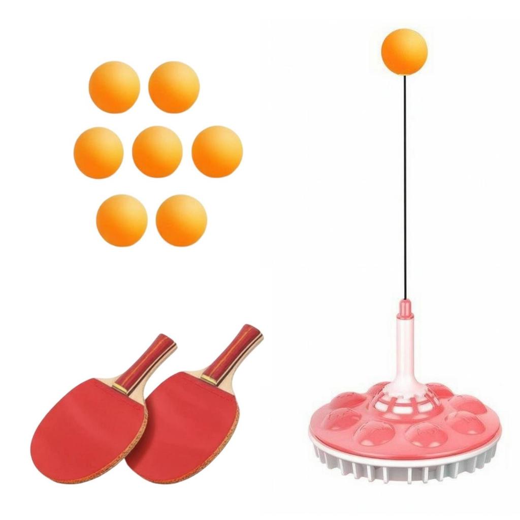 Solo Table Tennis Training Device Portable Freestanding Rebound