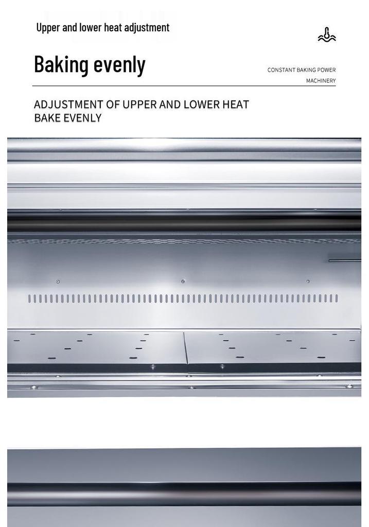 Commercial Double-Layer Gas Oven for Large-Capacity Pizza & Bread - 4/6/8 Trays