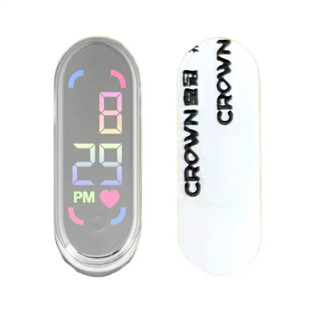 Luminous Motorcycle Car Clock Auto Internal Stick-On Waterproof Watch Quartz Auto Clocks Accessories Ornament Car Mini Mech T1L2