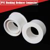 5Pcs/Lot I.D 20/25/32/40/50/63mm PVC Bushing Reducer Connector White PVC Pipe Joints Garden Water Supply Tube Reducing Union