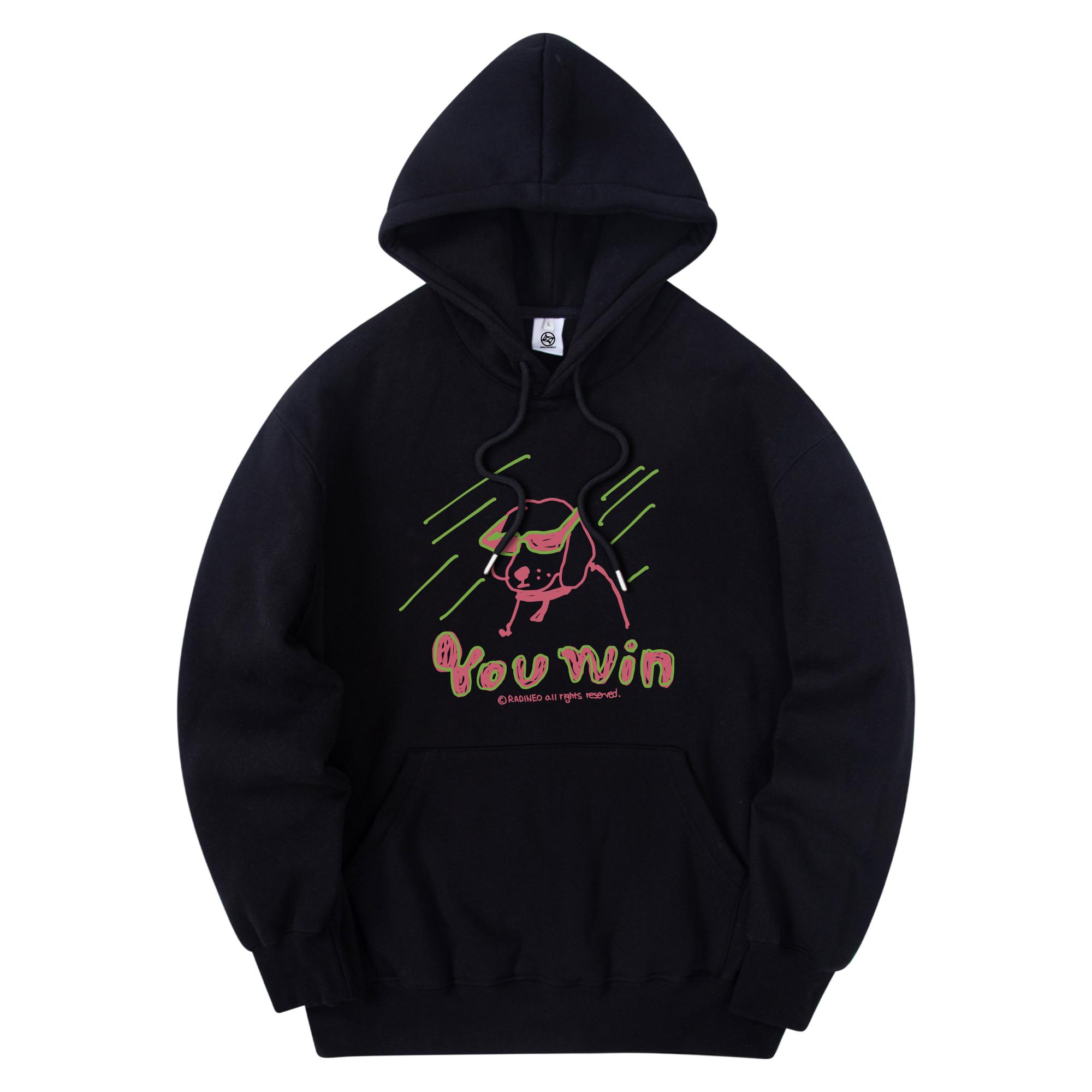 Radineo You Win Hoodie Black Black (Black)/M