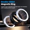 Portable Magnetic Mobile Phone Holder Car-mounted Mobile Phone Holder Foldable Magnetic Suction Type 360° Rotating Holder