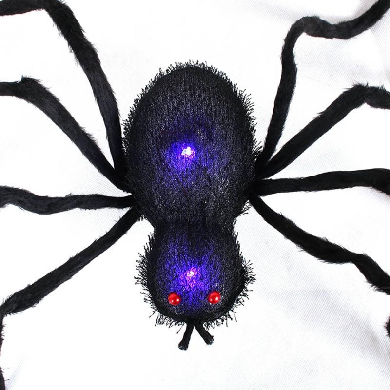 Plüschspinne Aprilscherz Requisiten Streichspielzeug mit Riesengröße Simulationsspinne Neuheit Spielzeug zur Unterhaltung Partydekoration