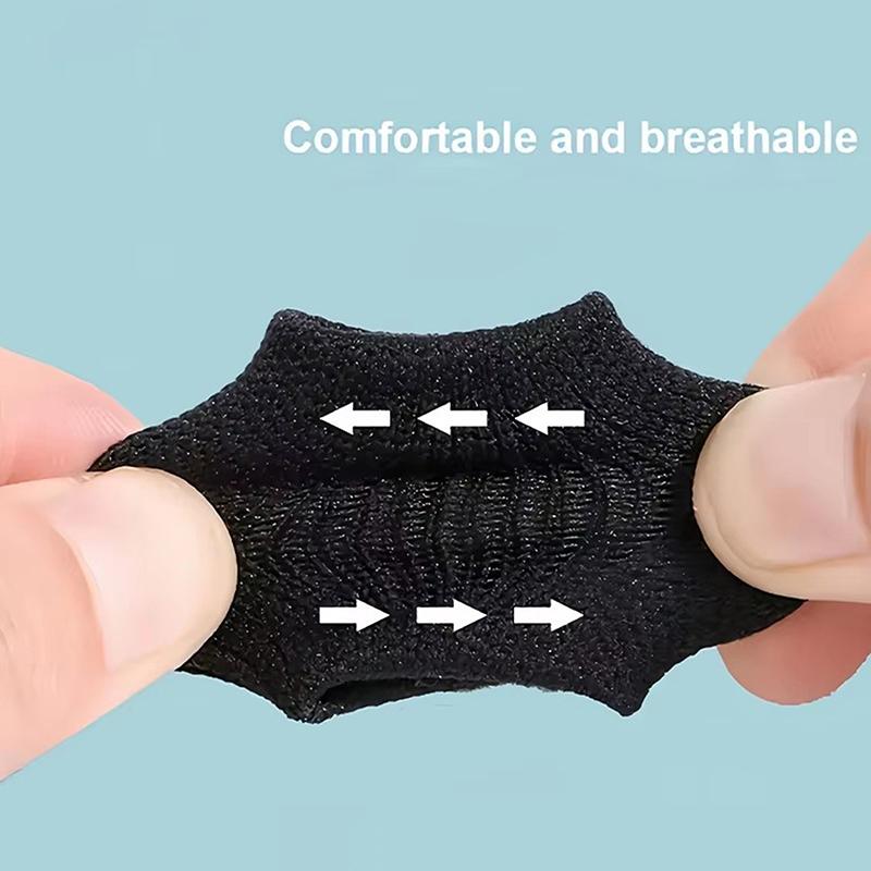 10Pcs Finger Sleeves, Finger Compression Sleeves, Finger Sleeves, Compression Finger Sleeves, High Elasticity And Breathable
