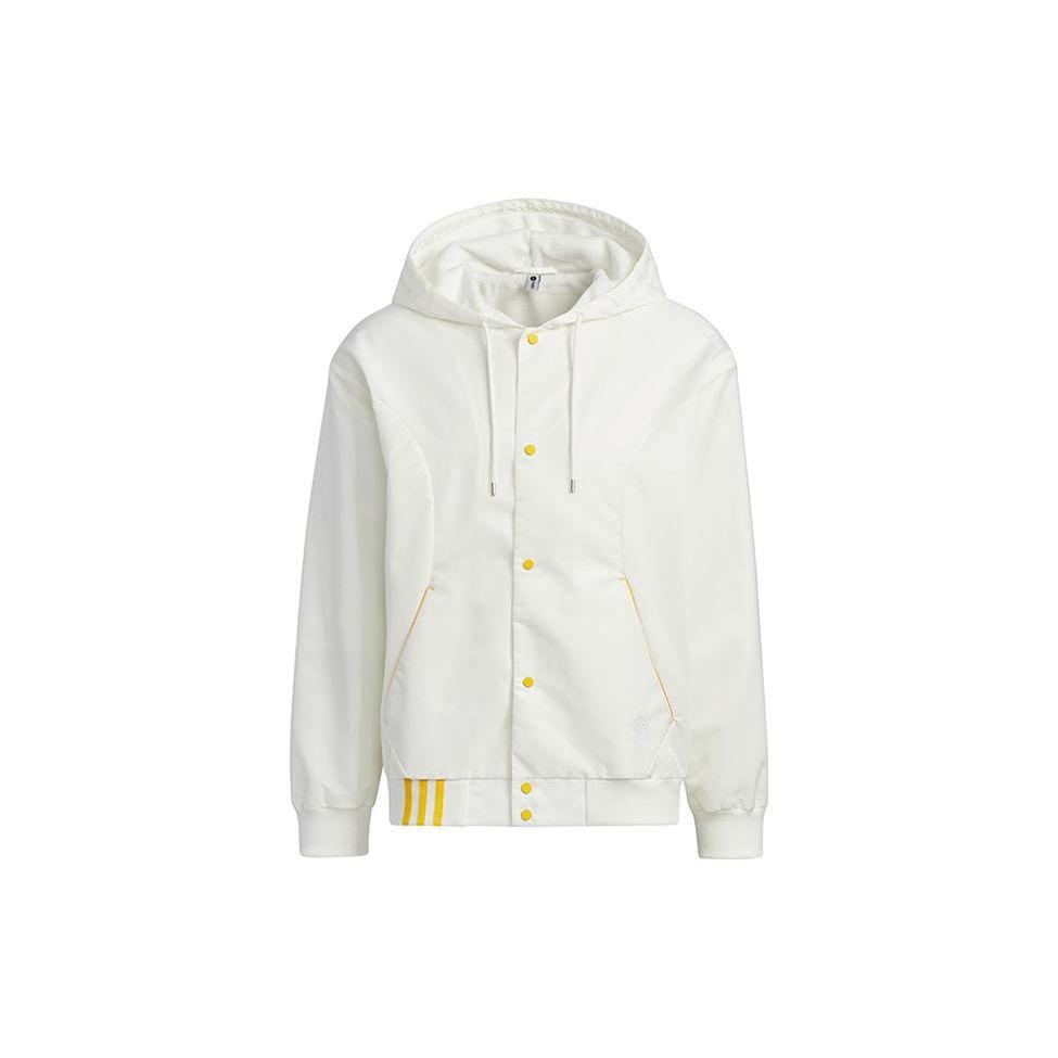 adidas Originals Men s Hooded Track Jacket White IK3421 XXXL