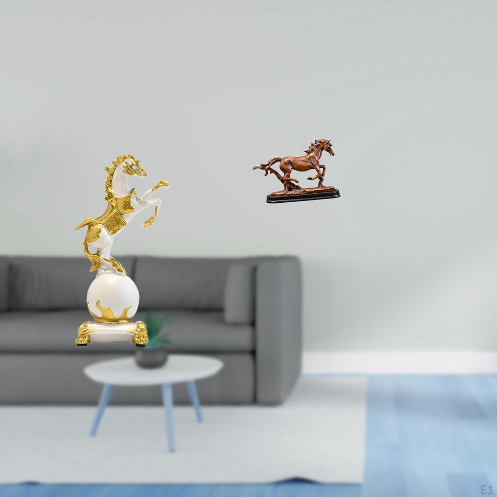 Modern Horse Figurine Sculpture Artwork Collection for Bedroom Living Room Desk Centerpiece And Home