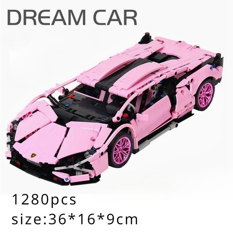 Porsche Da Lanbo 911 Baoma Puzzle Assemblage Bloc de Construction Voiture Jouets