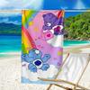 Ultra-Soft Beach Towel with Bear Theme,Ideal for Pool - Camping, Diving - Perfect Travel Essential, Vibrant Beach Towel.