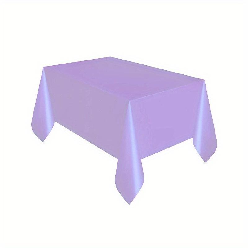 137x183cm Solid Color Disposable Tablecloth for Birthday Party Wedding Christmas Decoration, Rectangle Table Cover, Christmas