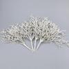 6pcs Artificial Plants Flowers Hot Sales for Home Wedding Christmas Snow  Potted Plants Diy  Arrangement Vase Photography Props