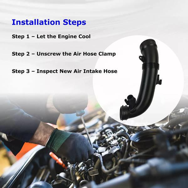 Supercharged Intake Pipe for BMW 13717602692, 13717607778, 13717627501 Models