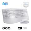 Keyboard and Mouse Subblim SUBKBC-DCOPW1 White Spanish Spanish Qwerty QWERTY