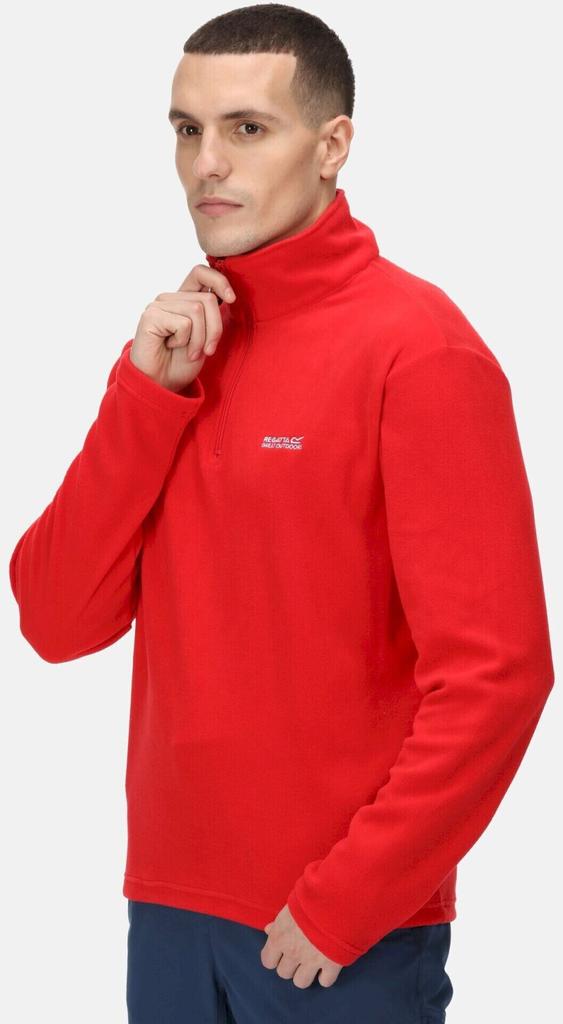 Pánská lehká fleecová bunda Regatta Thompson na poloviční zip (RMA021)