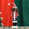 Christmas Nutcrackers Ornament Small Wooden Soldier Christmas Decorations Nutcrackers Figure Ornament for Table Shelf