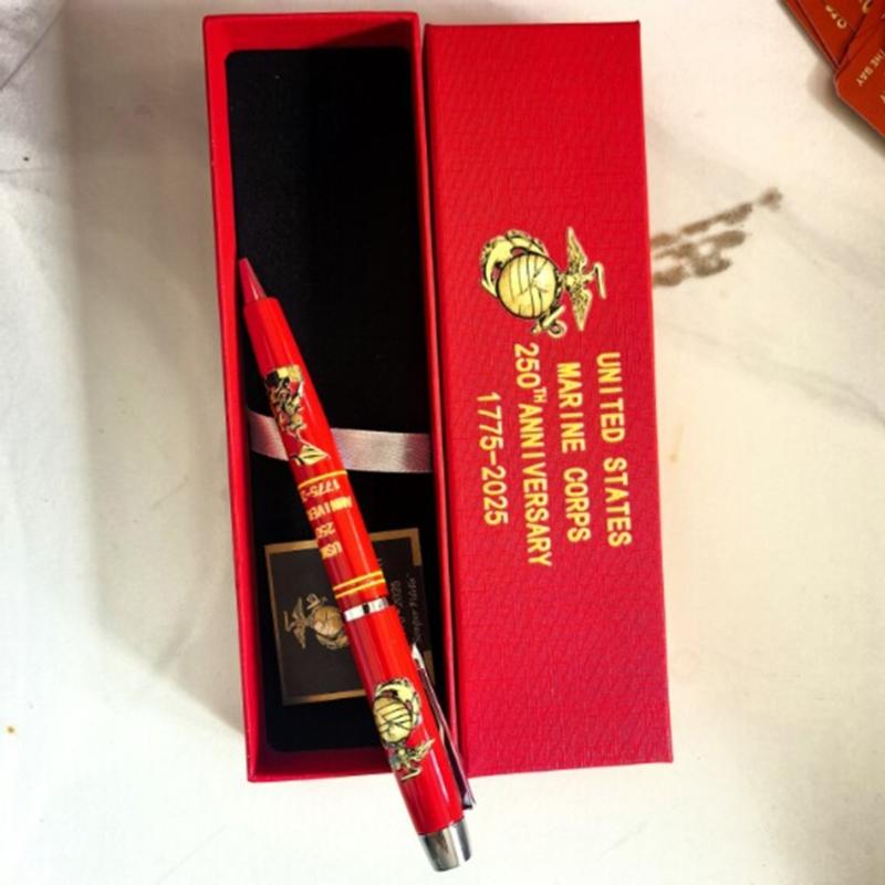 Metal Gel Pen Honoring Americans 250th Anniversary Comfortable Grip Pen for Office and Collection