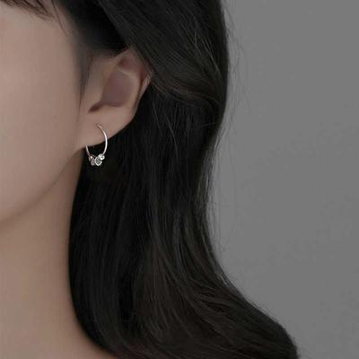 A Few Earrings, Women's Guochao New Chinese Niche Design Sense, Simple and Versatile Ear Jewelry