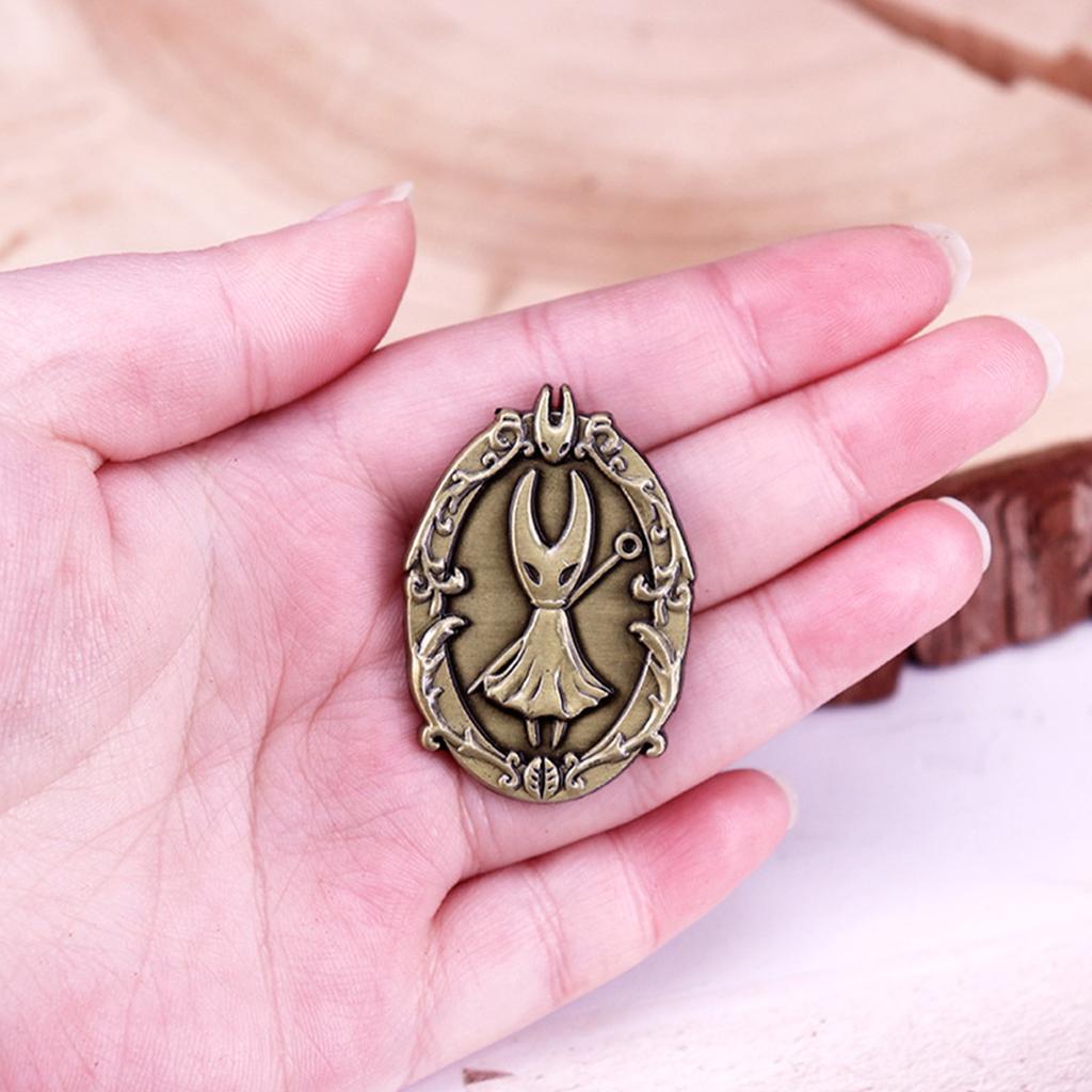 Cute Knight Enamel Pin Game Badge, Alloy Collection Badge