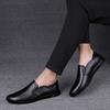 Large size business casual men's shoes Doudou shoes cowhide foot cover one pedal driving shoes