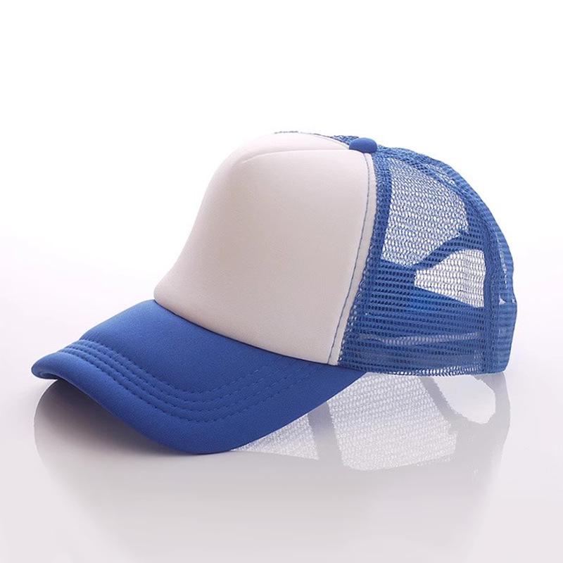 Casquette de baseball en mesh respirant avec design à visière de canard pour la protection solaire - Logo personnalisé disponible
